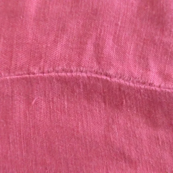 Pink J Crew Linen Blend Dress - Picture 6 of 6